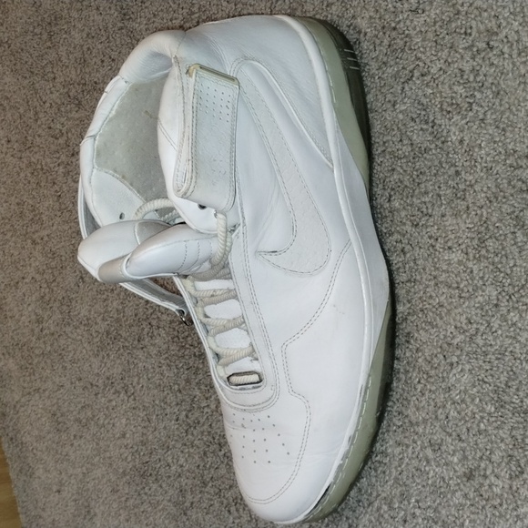 Size 16 Nike White High-Top Sneakers - Picture 2 of 4
